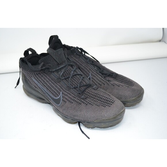 Nike Air Vapormax 2021 FK Mens size 13 Flyknit Triple Black Antracite DH4084-001 - Picture 1 of 13